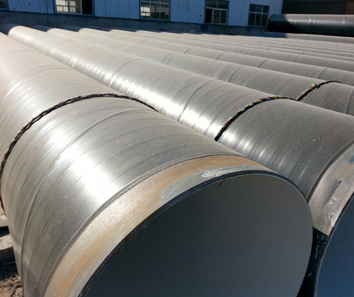 正镶白耐候螺旋钢管